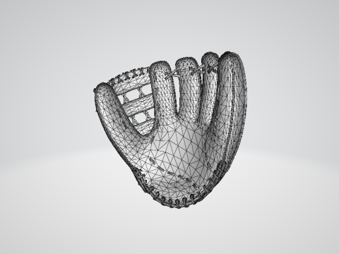 Baseball Gloves Modèle 3D