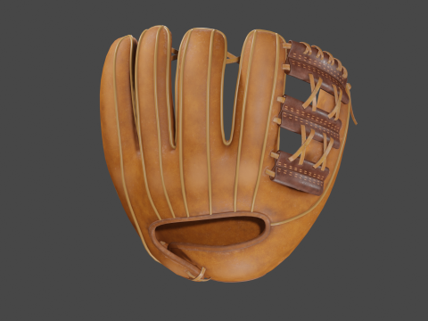 Baseball Gloves Modèle 3D