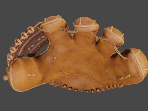 Baseball Gloves Modèle 3D
