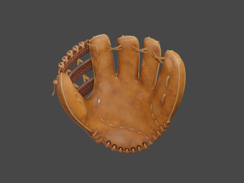 Baseball Gloves Modèle 3D