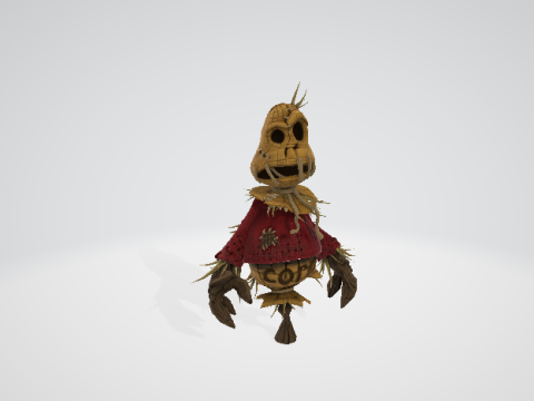 Scare crow Model 3D