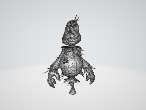 Scare crow 3D Model