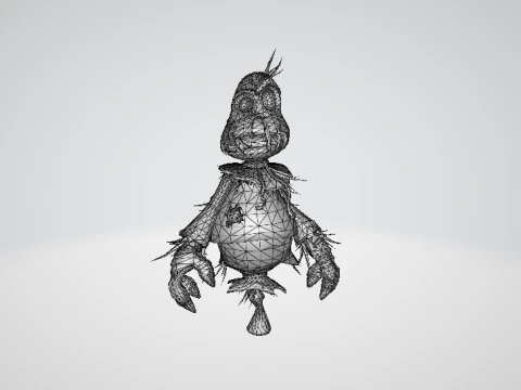 Scare crow 3D Model