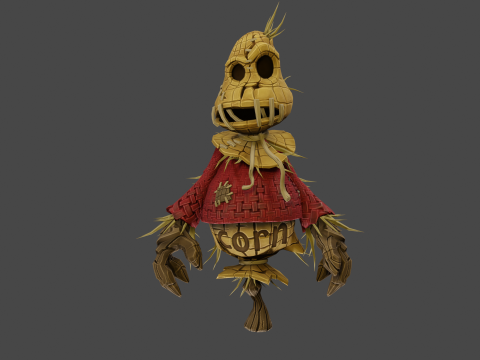 Scare crow 3D Model