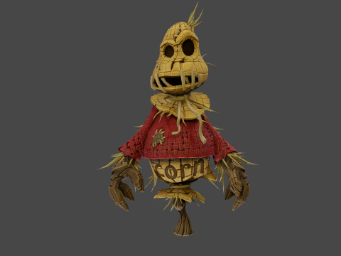 Scare crow 3D Model