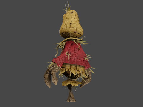 Scare crow 3D Model
