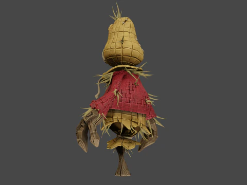 Scare crow 3D Model