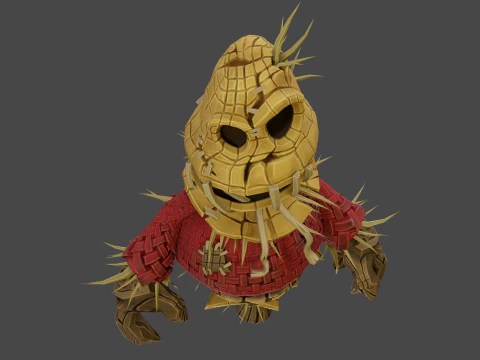 Scare crow 3D Model