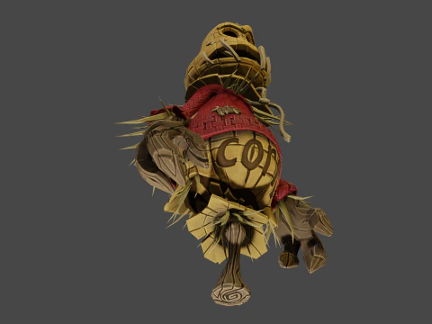 Scare crow 3D Model