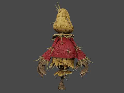 Scare crow 3D Model