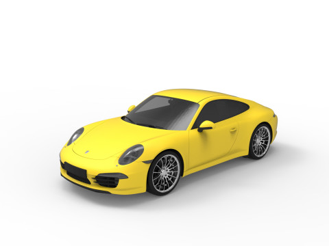 PORSCHE CAR 3D MODEL 3Dモデル