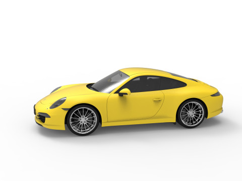 PORSCHE CAR 3D MODEL 3Dモデル