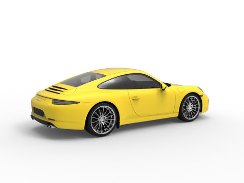 PORSCHE CAR 3D MODEL 3Dモデル