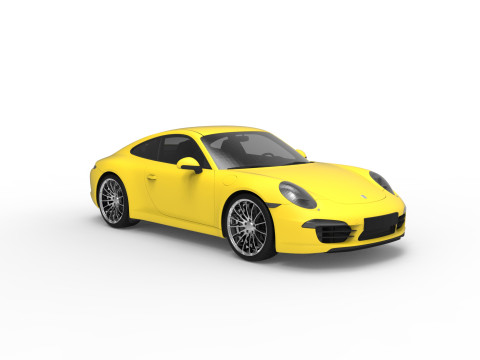 PORSCHE CAR 3D MODEL 3Dモデル