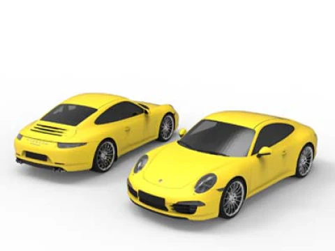 PORSCHE CAR 3D MODEL 3D Model