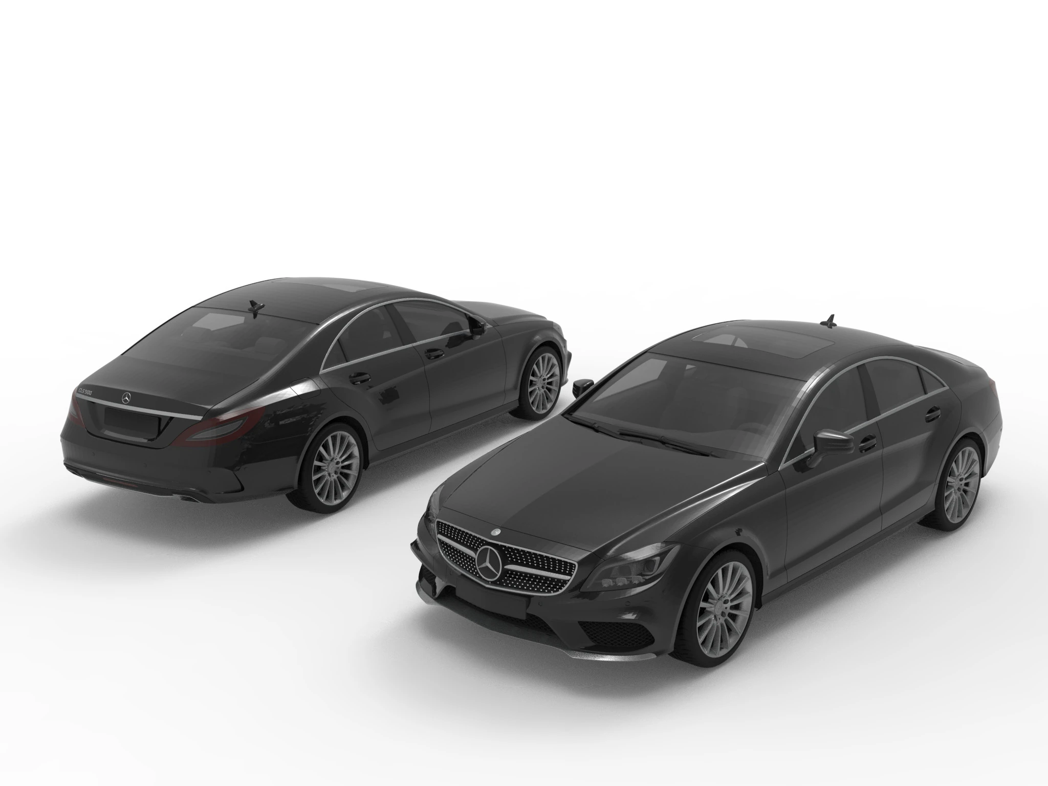 MERCEDES CAR 3D MODEL 3D Model .c4d .max .obj .3ds .fbx .stl .blend 