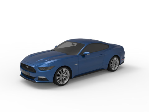 MUSTANG CAR 3D MODEL 3D Model