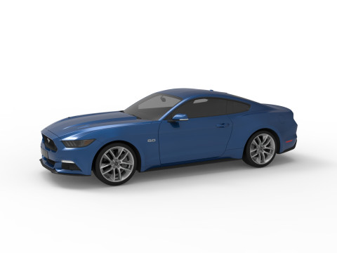 MUSTANG CAR 3D MODEL 3D Model