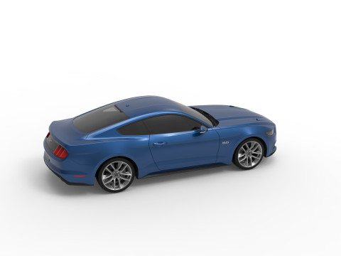 MUSTANG CAR 3D MODEL 3D Model