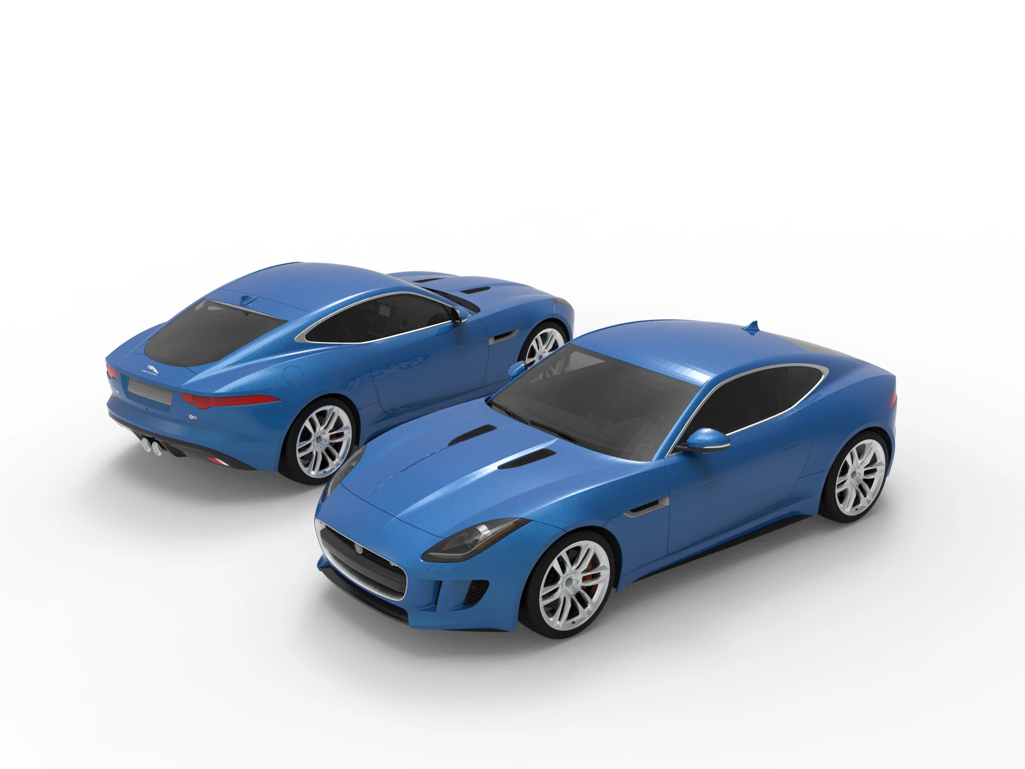 JAGUAR CAR 3D MODEL 3D Model .c4d .max .obj .3ds .fbx .stl .blend 