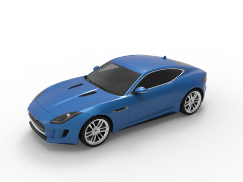 JAGUAR CAR 3D MODEL 3D-Modell