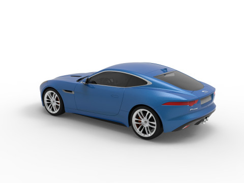 JAGUAR CAR 3D MODEL 3D-Modell