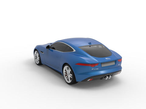 JAGUAR CAR 3D MODEL 3D-Modell