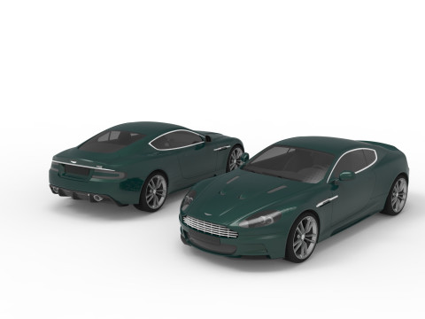 ASTON MARTIN CAR 3D MODEL 3D Model