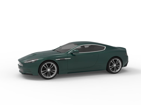 ASTON MARTIN CAR 3D MODEL 3D 模型