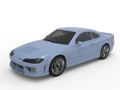 Nissan Silvia Neo Runner for 3D Printing 3D Model