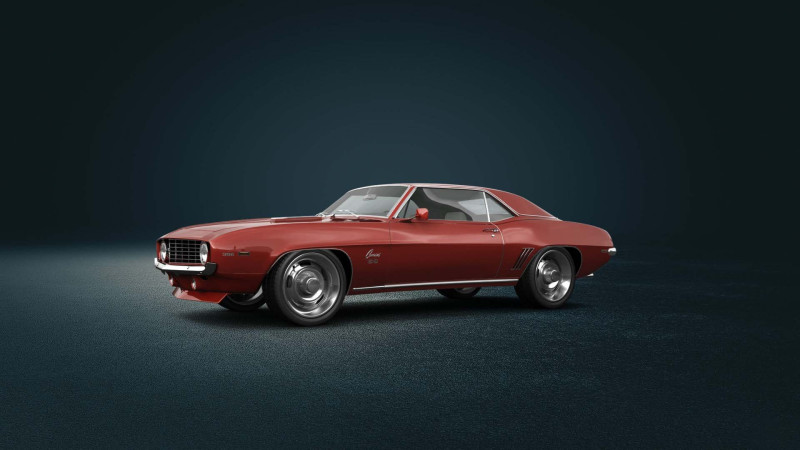 Chevrolet Camaro SS Modello 3D .c4d .max .obj .3ds .fbx .stl .blend 