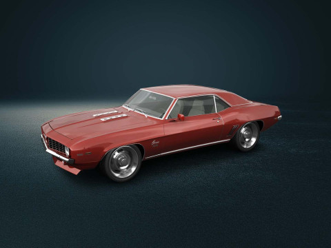 Chevrolet Camaro SS Modello 3D