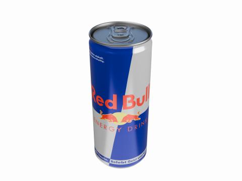 Realistic Beverage Can Collection 3Dモデル