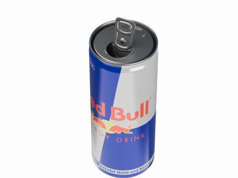 Realistic Beverage Can Collection 3Dモデル