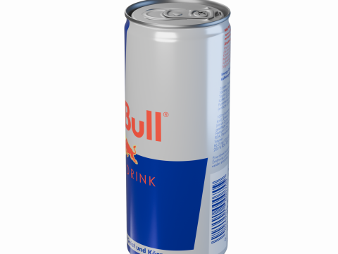 Realistic Beverage Can Collection 3Dモデル