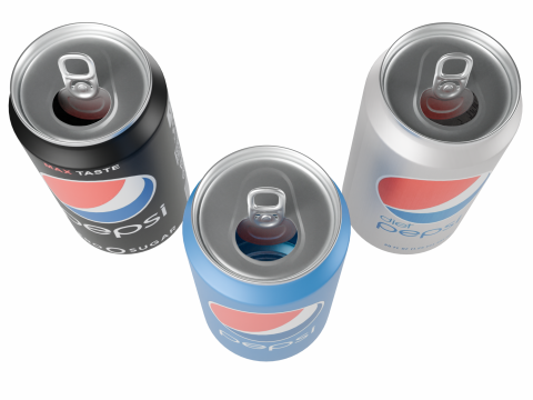 PEPSI Aluminum Can 3D Model