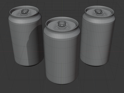 PEPSI Aluminum Can 3D Model