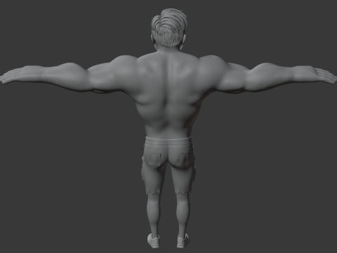 The Green Hulk Modello 3D