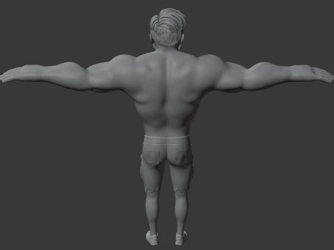 The Green Hulk 3D Model
