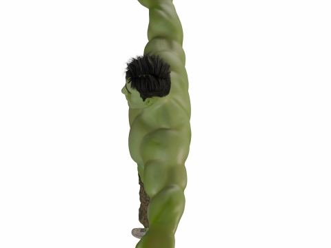 The Green Hulk Modello 3D