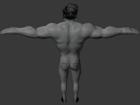 The Green Hulk Modello 3D
