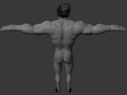 The Green Hulk 3D Model