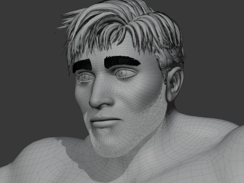 The Green Hulk 3D Model