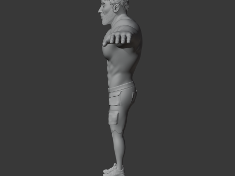 The Green Hulk Modello 3D
