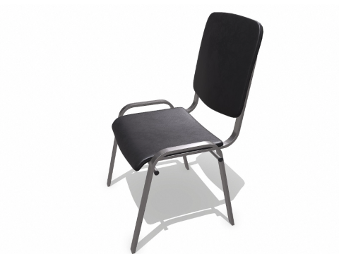 Gray office chair 3Dモデル