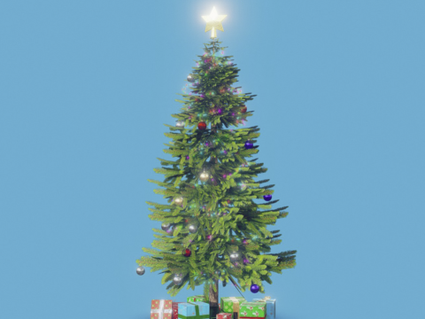 Christmas tree 3Dモデル