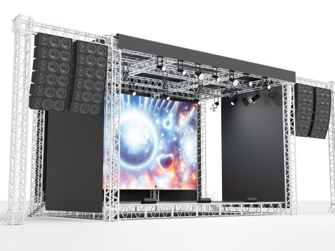 Concert Stage 02 3Dモデル