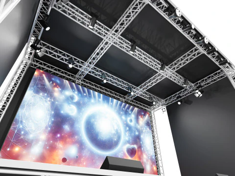 Concert Stage 02 3D Model