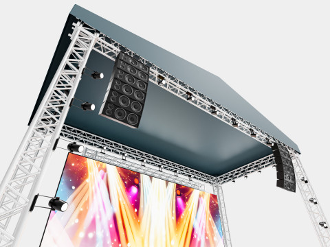 Concert Stage 03 3D Model