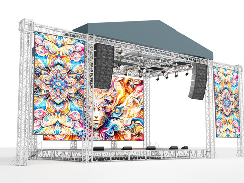 Concert Stage 04 Modelo 3D